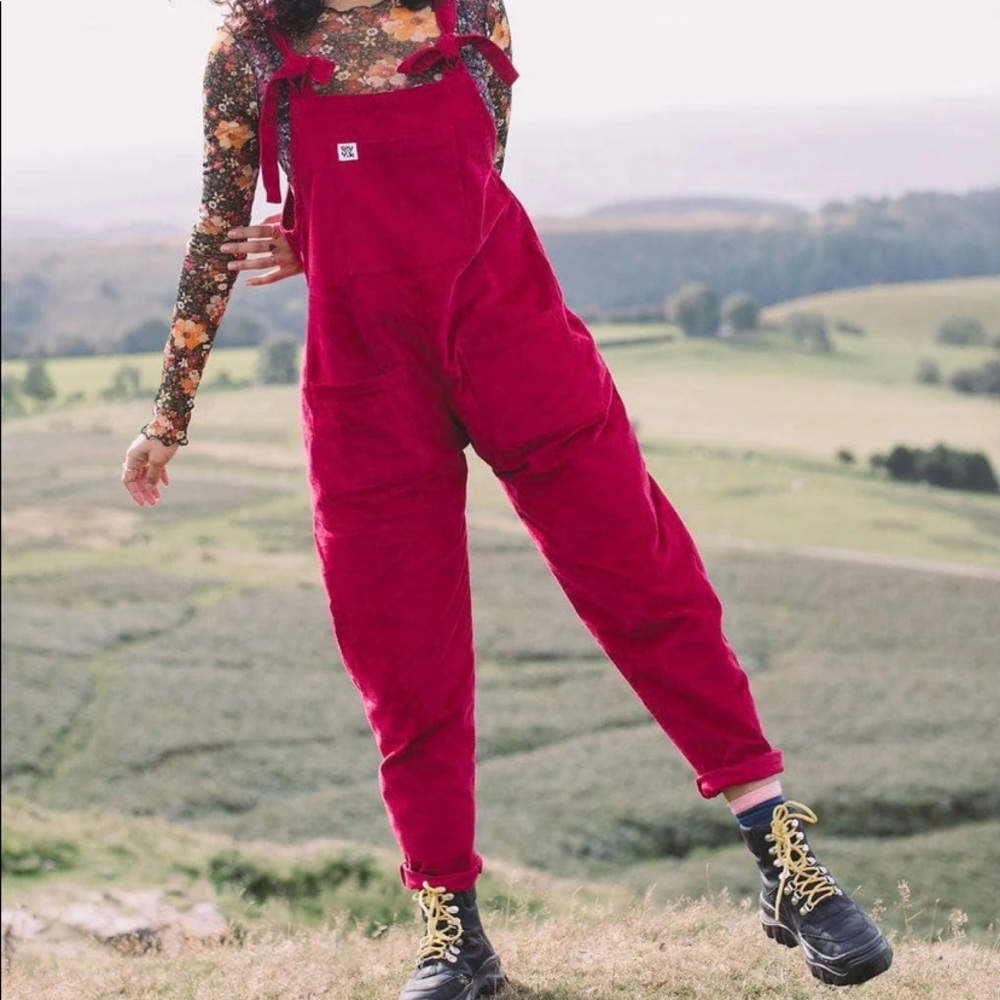Lucy and Yak Berry Dungarees